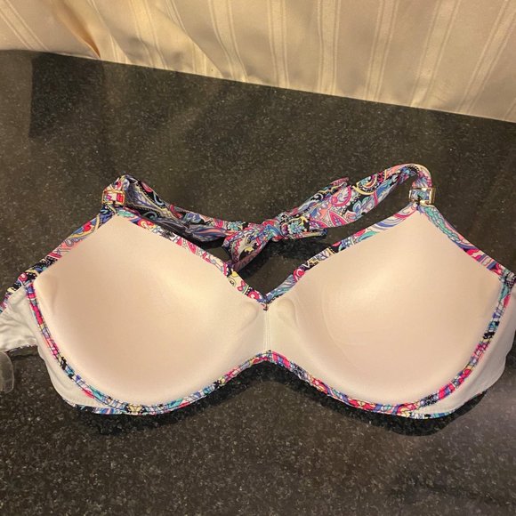 Victoria's Secret Paisley Swim Top - Picture 9 of 14